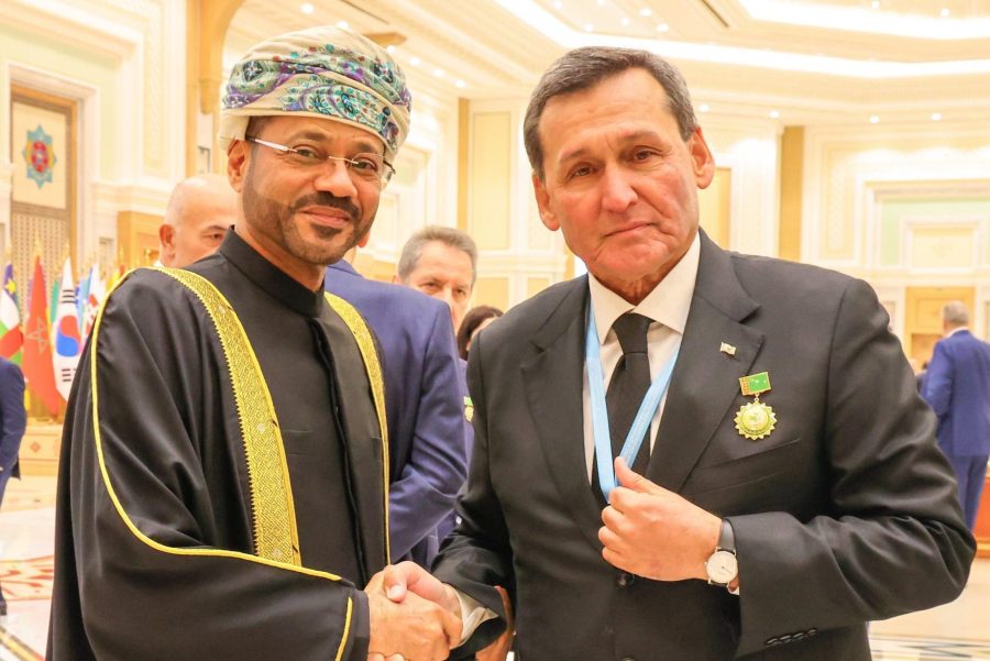 معالي السيد وزير الخارجية يلتقي نائب رئيس الوزراء في تركمانستان معالي السيد وزير الخارجية يلتقي نائب رئيس الوزراء في تركمانستان