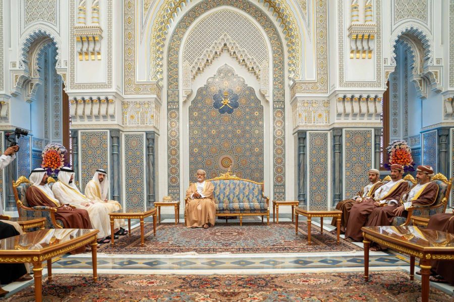 His Majesty Receives Dubai Crown Prince His Majesty Receives Dubai Crown Prince