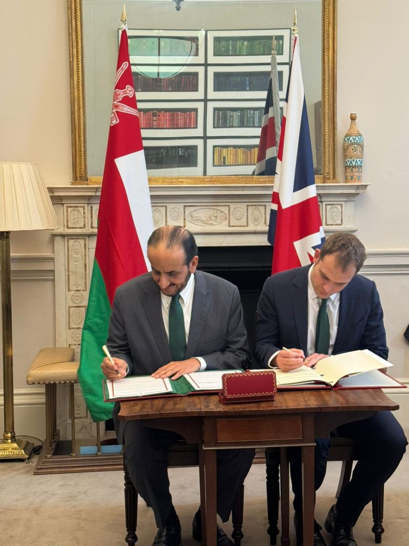 17th session of the Oman–UK Joint Working Group convenes in London