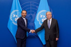 Minister meets UN Secretary-General in New York