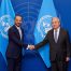 Minister meets UN Secretary-General in New York