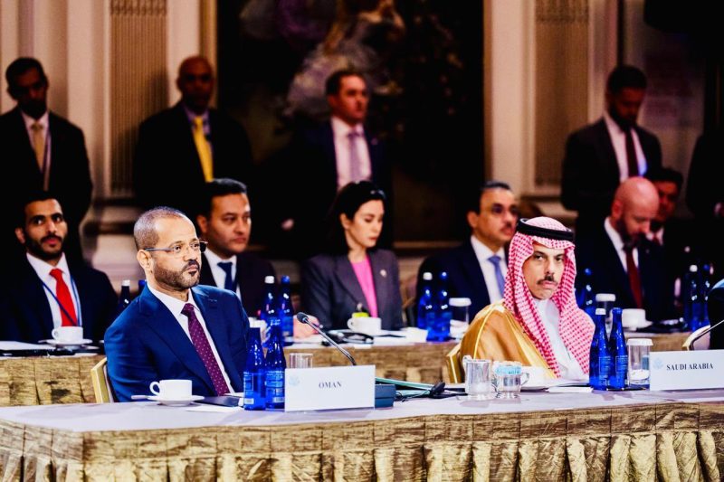 معالي السيد وزير الخارجية يشارك في الاجتماع الوزاري لدول مجلس التعاون والولايات المتحدة