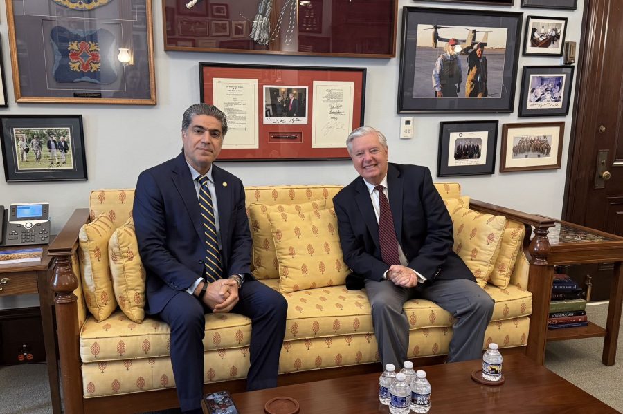 Washington: Ambassador meets US Senator Lindsey Graham Washington: Ambassador meets US Senator Lindsey Graham