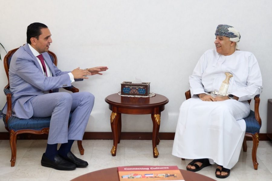 وكيل الوزارة للشؤون الإدارية يستقبل سفير الجمهورية اللبنانية