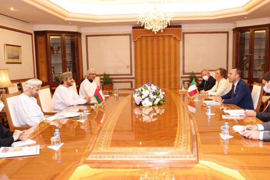 OmanandItalyholdpoliticaltalks26oct2021 OmanandItalyholdpoliticaltalks26oct2021