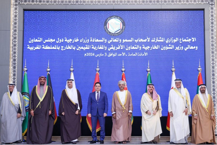 Oman at meeting between GCC foreign ministers and Moroccan Foreign Minister Oman at meeting between GCC foreign ministers and Moroccan Foreign Minister