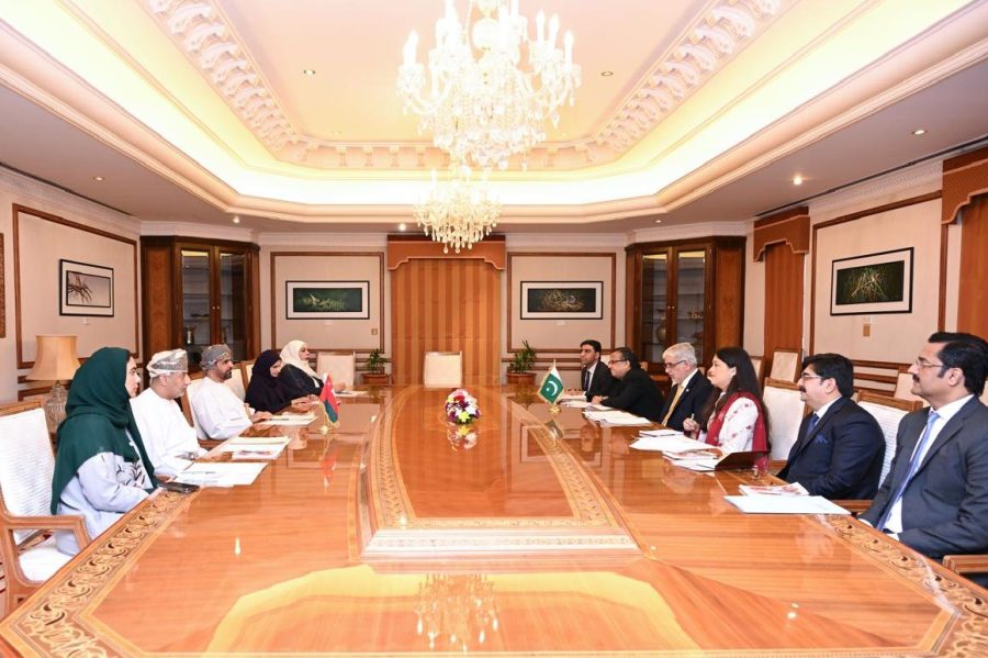 Official talks held between Oman and Pakistan Official talks held between Oman and Pakistan