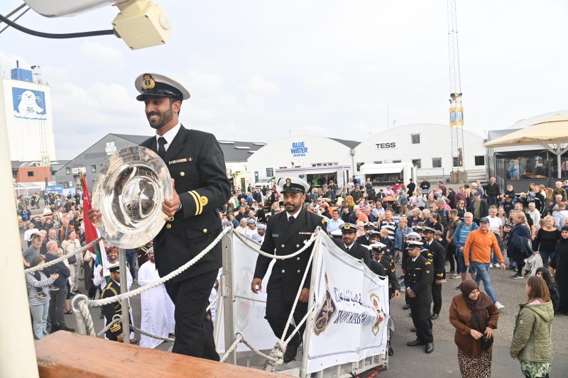 سفينة شباب عُمان الثانية تتوج بجائزة الصداقة الدولية في الدنمارك