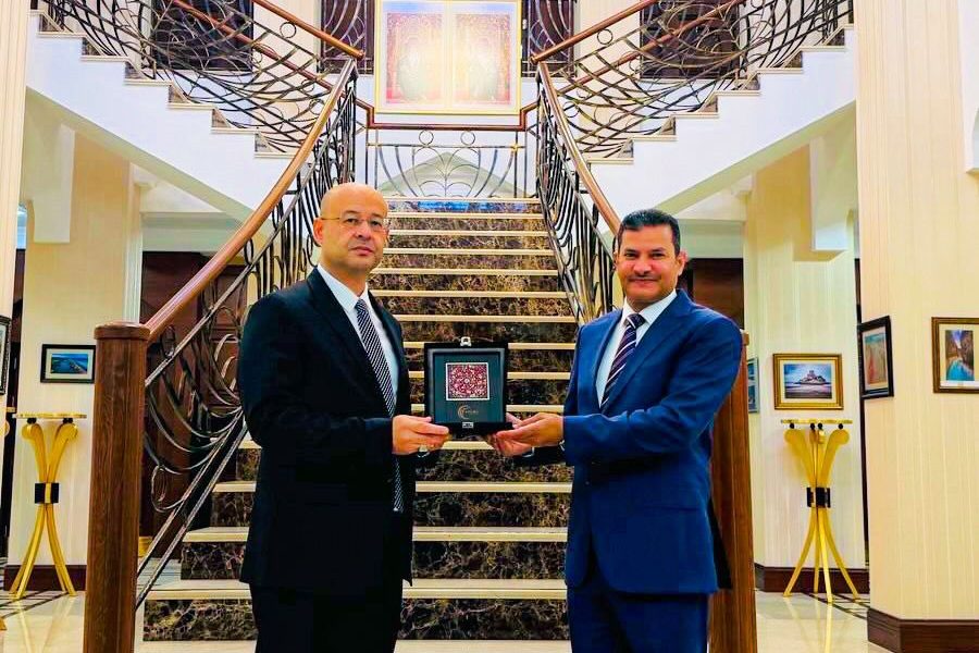 تركيا: سفير سلطنة عمان يستقبل رئيس وكالة اعتماد الحلال تركيا: سفير سلطنة عمان يستقبل رئيس وكالة اعتماد الحلال