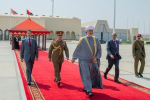 حضرة صاحب الجلالة السلطان المعظم يغادر متوجها إلى جمهورية بيلاروسيا