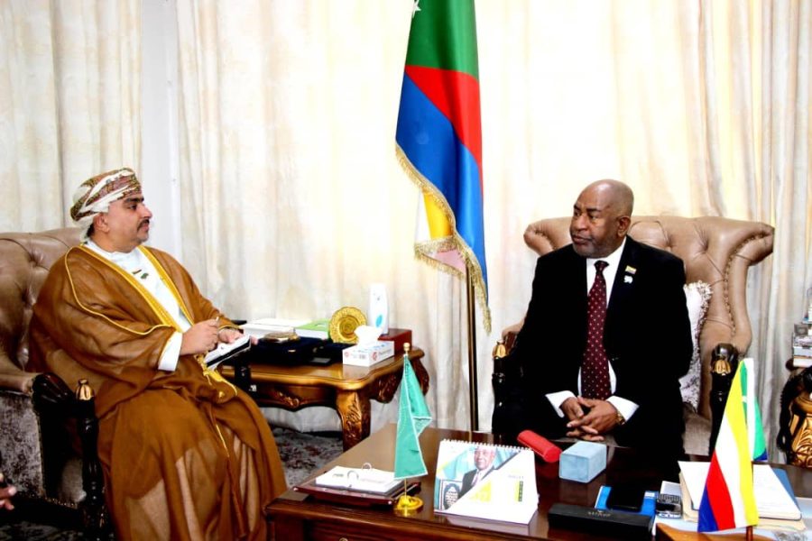 Comoros: President Meets Omani Ambassador Comoros: President Meets Omani Ambassador