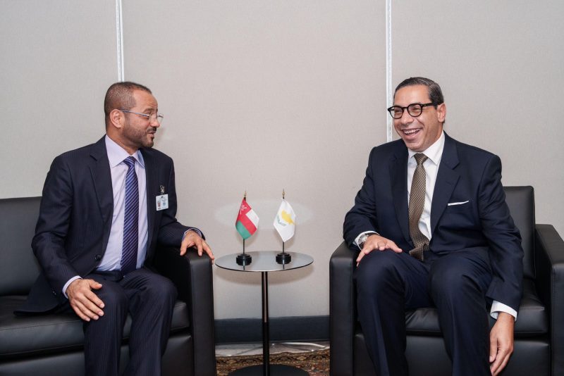 معالي السيد وزير الخارجية يلتقي نظيره القبرصي في نيويورك