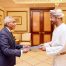 Minister receives a copy of the credentials of the Egyptian ambassador