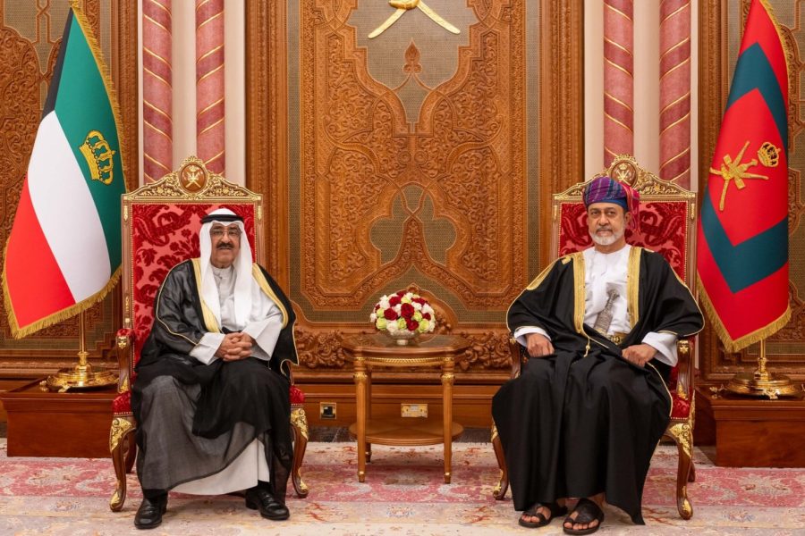 His Majesty the Sultan and the Emir of the State of Kuwait hold an official talks session His Majesty the Sultan and the Emir of the State of Kuwait hold an official talks session