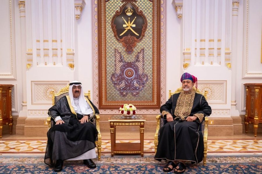 moi250261177 His Majesty the Sultan holds an official dinner in honor of his brother, the Emir of the State of Kuwait