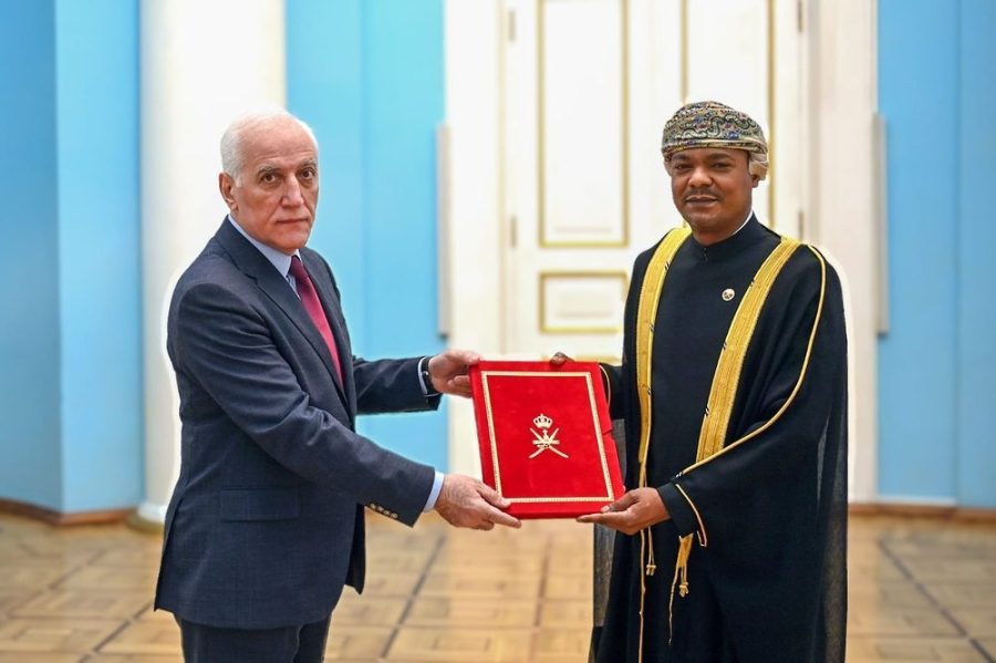 Oman’s non resident Ambassador to Armenia Presents credentials Oman's non resident Ambassador to Armenia Presents credentials