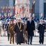 مراسم استقبال رسمية لجلالة السلطان المعظم في القصر الملكي في مدريد
