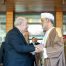 His Majesty and the Algerian President hold a meeting at His Majesty's residence