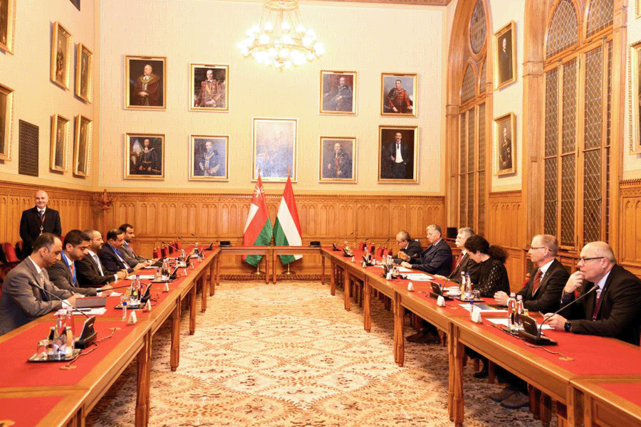 Oman-Foreign-Minister-meets-Speaker-of-Hungarian-National-Assembly Oman-Foreign-Minister-meets-Speaker-of-Hungarian-National-Assembly