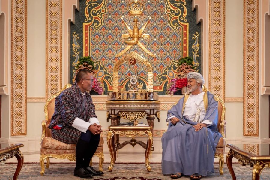 His Majesty gives audience to Prime Minister of Bhutan His Majesty gives audience to Prime Minister of Bhutan