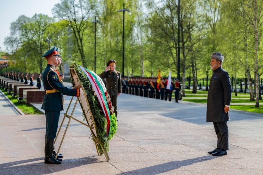 His Majesty visits the Tomb of the Unknown Soldier in Moscow His Majesty visits the Tomb of the Unknown Soldier in Moscow