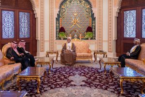 His Majesty gives audience to Saudi Foreign Minister