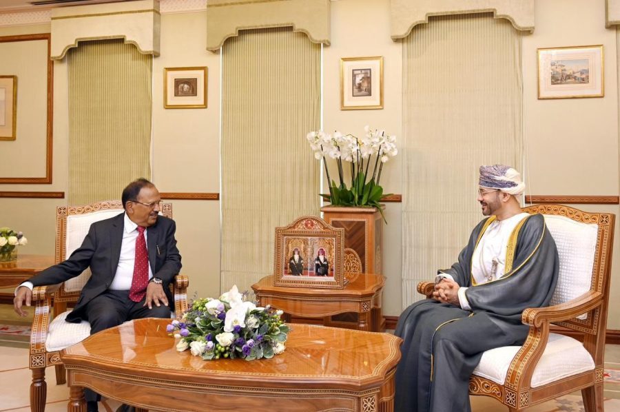 Oman's-Foreign-Minister-meets-Indian-National-Security-Adviser Oman's-Foreign-Minister-meets-Indian-National-Security-Adviser