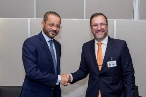 معالي السيد وزير الخارجية يلتقي بنظيره الفنزويلي في نيويورك