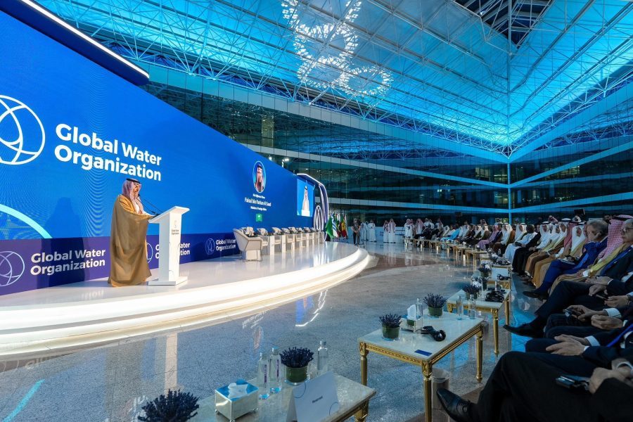 السعودية: المستشار خالد الحوسني يحضر حفل توقيع ميثاق المياه العالمي