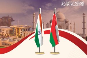 جلالةُ السُّلطان المُعظّم ودولة رئيس الوزراء الهندي يشهدان توقيع اتفاقية الشراكة الاقتصادية الشاملة