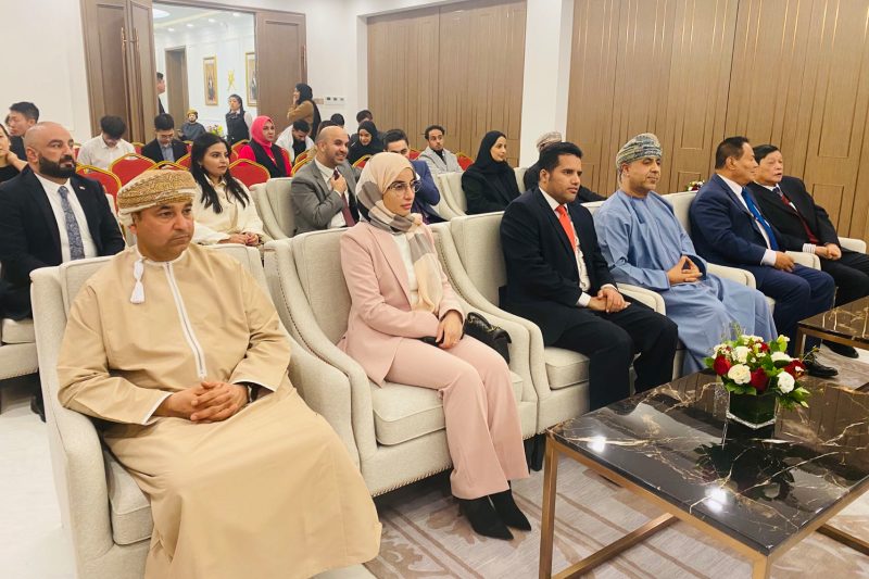 The Sultanate of Oman and the People's Republic of China celebrate the forty-fifth anniversary of the establishment of diplomatic relations