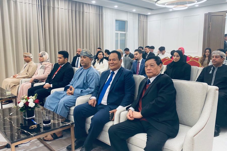 الحضور٢ The Sultanate of Oman and the People's Republic of China celebrate the forty-fifth anniversary of the establishment of diplomatic relations