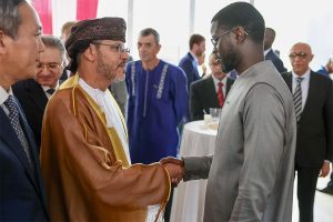 حضور سعادة السفير محمد الكثيري مراسم تقديم تهاني السلك الدبلوماسي لرئيس جمهورية السنغال