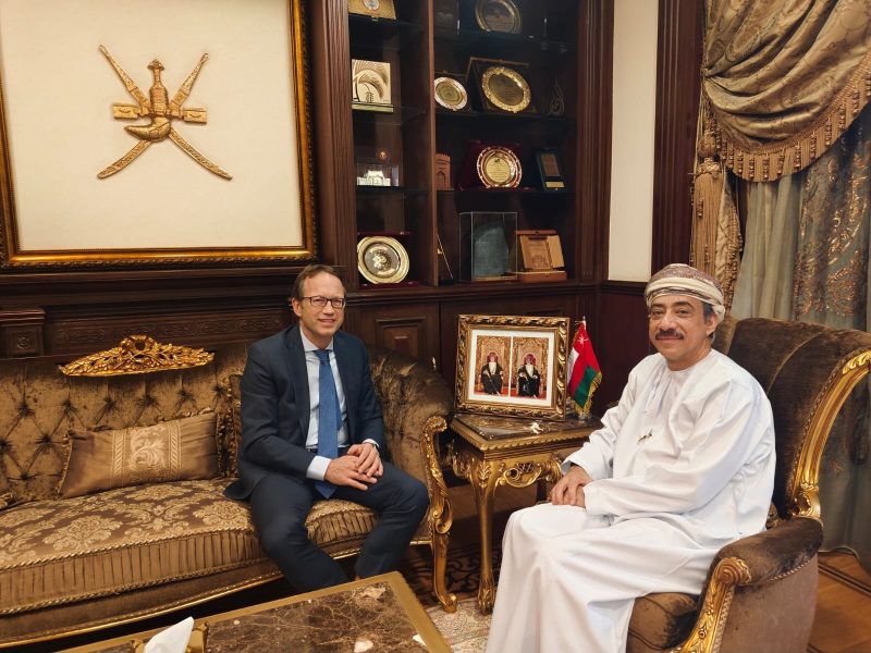 مصر- سعادة السفير يستقبل عدداً من أصحاب السعادة سفراء الدول الصديقة