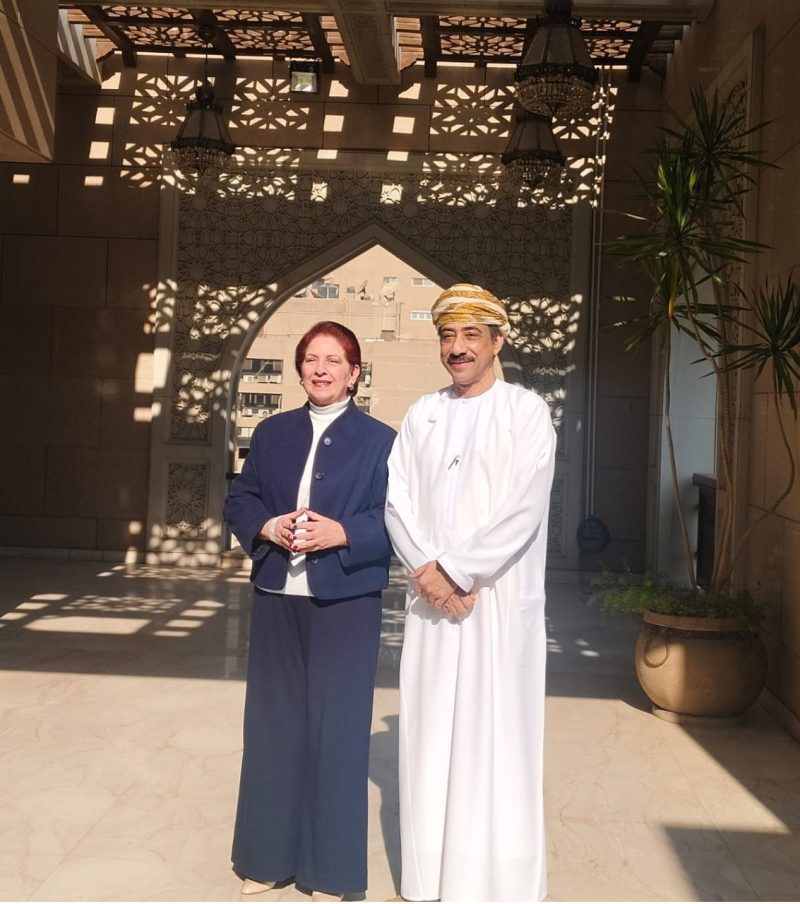 مصر- سعادة السفير يستقبل عدداً من أصحاب السعادة سفراء الدول الصديقة