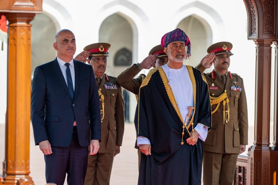 Swiss President official welcome Swiss President official welcome